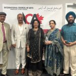 President ICA Shoaib Nasir, Zafer Khan, Dr Shahina Kishwer, Mrs Sangha & Dr Jagmohan Sangha.